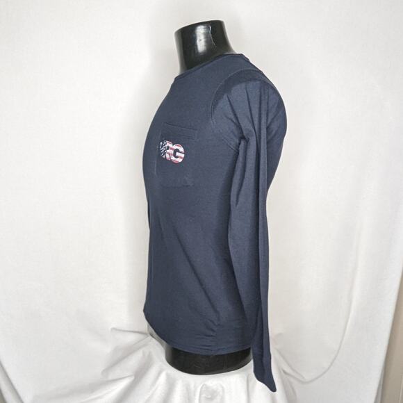 Rowdy Gentleman Men's Long Sleeve Graphic T-shirt Small - Picture 2 of 4